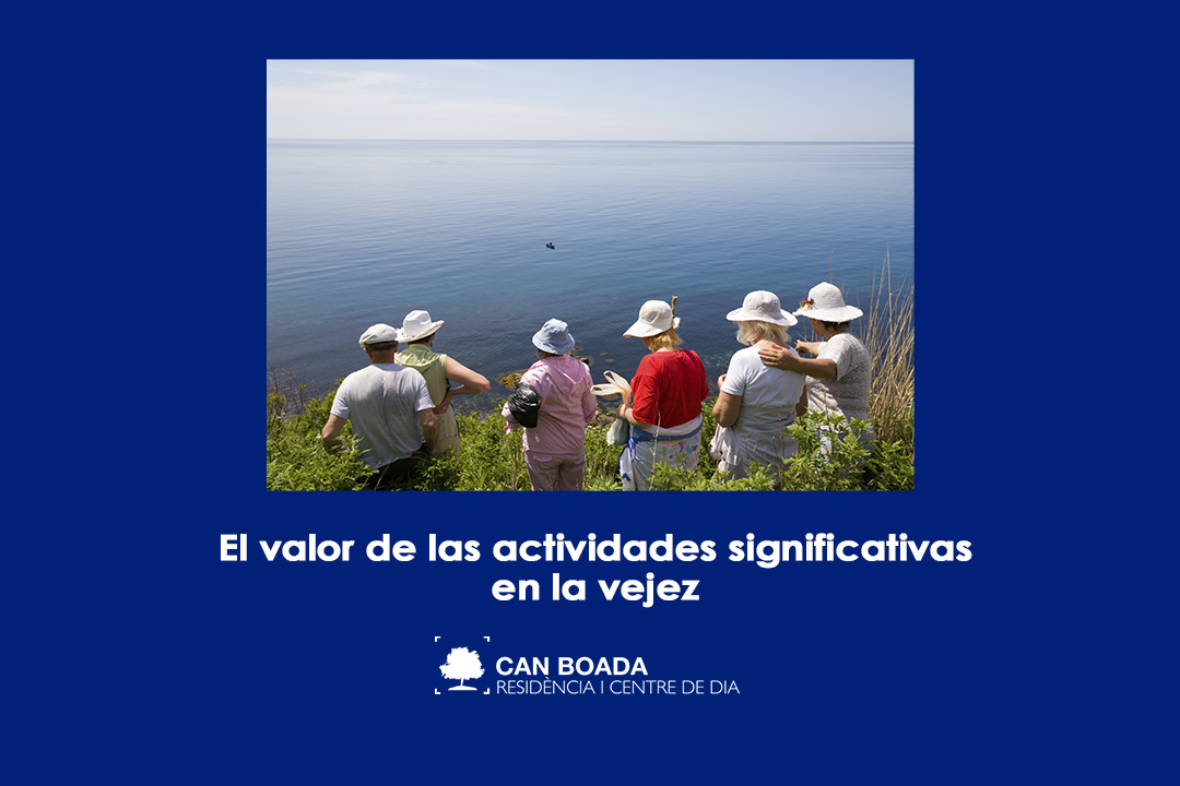 Noticia Can Boada Actividades significativas en la vejez